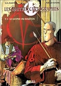 Couverture du livre Le glyphe du bouffon - Christophe Arleston - Paul Glaudel