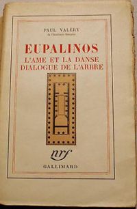 Couverture du livre Eupalinos  - Paul Valery