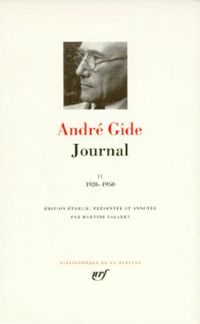 Couverture du livre Journal (1889-1939) - Andre Gide