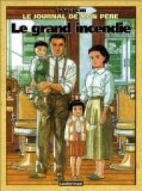 Couverture du livre le grand incendie - Jiro Taniguchi