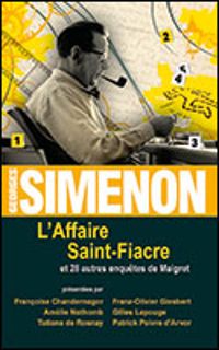 Couverture du livre L'affaire Saint - Georges Simenon