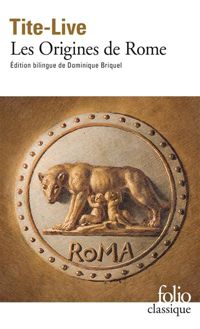 Couverture du livre Les Origines de Rome, - Tite Live