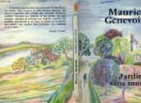 Couverture du livre Jardins sans murs - Maurice Genevoix