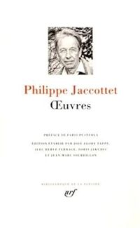 Philippe Jaccottet - Œuvres