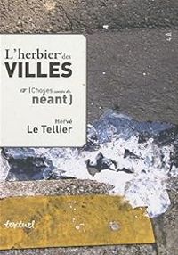 Herve Le Tellier - L'herbier des villes : Choses sauvées du néant