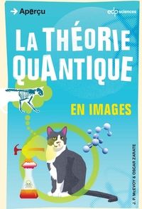 Couverture du livre La théorie quantique en images - Oscar Zrate - Jp Mcevoy