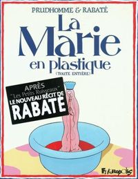 Couverture du livre La Marie en plastique - Pascal Rabate - David Prudhomme