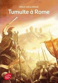 Couverture du livre Tumulte à Rome - Odile Weulersse