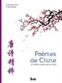 Couverture du livre Poèmes de Chine de l'époque dynastique des Tang - Guillaume Olive