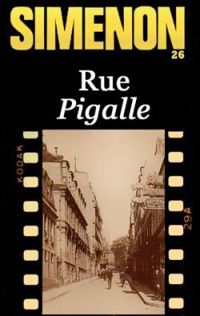 Couverture du livre Rue Pigalle - Georges Simenon