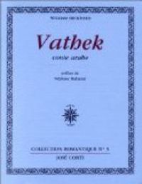 Couverture du livre Vathek. Conte arabe - William Beckford