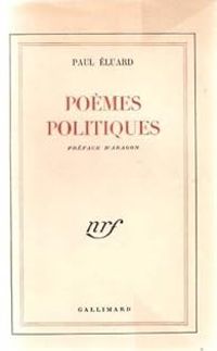 Couverture du livre Poèmes politiques - Paul Luard