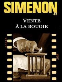 Couverture du livre Vente à la bougie - Georges Simenon