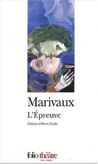 Couverture du livre L'épreuve - Pierre De Marivaux