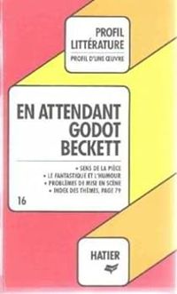 Couverture du livre Profil d'une Oeuvre  - Samuel Beckett - Michel Chelard