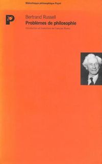 Couverture du livre Problèmes de philosophie - Bertrand Russell