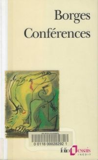 Couverture du livre Conférences - Jorge Luis Borges