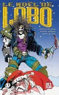 Couverture du livre Le Noël de Lobo - Grant Morrison - Simon Bisley