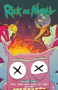 Couverture du livre Rick and Morty, volume three - Tom Fowler - Pamela Ribon