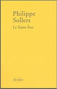 Couverture du livre Le Saint-Âne - Philippe Sollers