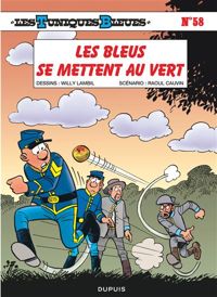 Couverture du livre Les Bleus se mettent au vert - Raoul Cauvin