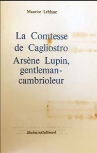 Maurice Leblanc - La comtesse de Cagliostro 