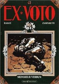 Couverture du livre Ex-voto. Monsieur Verbun - Pascal Rabate - Angelo Zamparutti