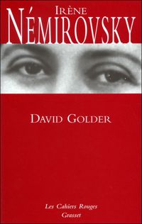 Couverture du livre David Golder:  - Irene Nemirovsky