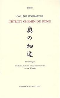 Couverture du livre L'étroit chemin du fond  - Basho Matsuo