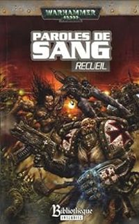 Couverture du livre Warhammer 40.000 - Paroles de sang - Ben Counter