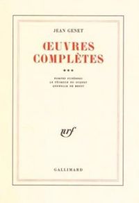 Jean Genet - Oeuvres Completes