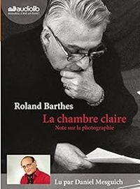 Couverture du livre La Chambre claire - Roland Barthes