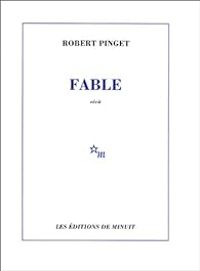 Couverture du livre Fable - Robert Pinget