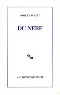 Couverture du livre Du nerf - Robert Pinget