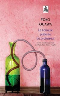 Couverture du livre Formule Preferee Du Professeur Bab N°860 - Yoko Ogawa