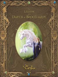 Couverture du livre La légende des Dames de Brocéliande - Sandrine Gestin