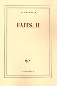 Marcel Cohen - Faits, II