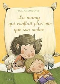 Couverture du livre La mamy qui ronflait plus vite que son ombre - Maite Schmitt