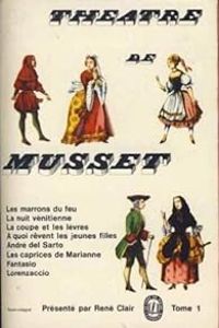 Couverture du livre Théâtre - Poche 01  - Alfred De Musset