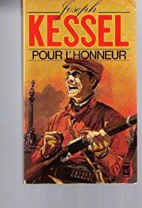 Couverture du livre Pour l'honneur - Joseph Kessel