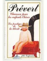 Couverture du livre Chansons pour les enfants l'hiver  - Jacques Prevert