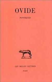 Couverture du livre Pontiques - Ovide 