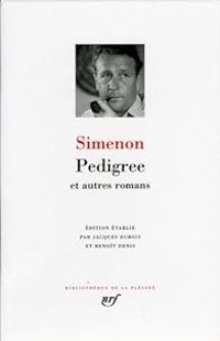 Georges Simenon - Pedigree et autres romans