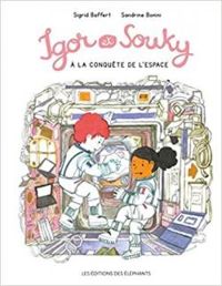 Couverture du livre Igor et Souky à Paris  - Sandrine Bonini