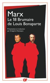 Karl Marx - Le dix-huit brumaire de Louis Bonaparte