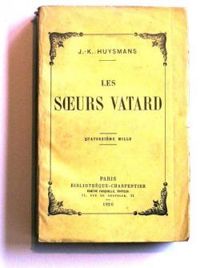 Couverture du livre Les soeurs Vatard - Joris Karl Huysmans