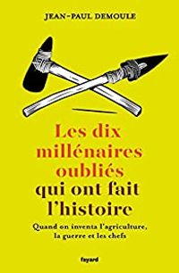 Couverture du livre Les dix millénaires oubliés qui ont fait l'Histoire - Jean Paul Demoule