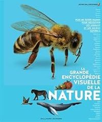 Couverture du livre La grande encyclopédie visuelle de la nature - Gallimard Jeunesse