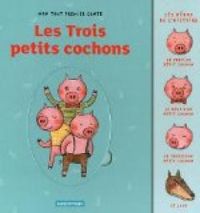 Couverture du livre Les trois petits cochons - Orianne Lallemand - Marianne Dubuc