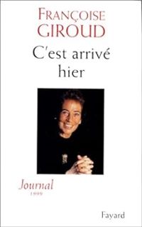 Couverture du livre Journal d'une parisienne, tome 5 [1999]  - Francoise Giroud